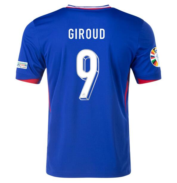 (image for) GIROUD #9 France Home Jersey Euro 2024